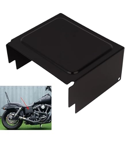 Amazon.com: Harley Black Battery Cover Davidson1991-1996 FXD FXDWG