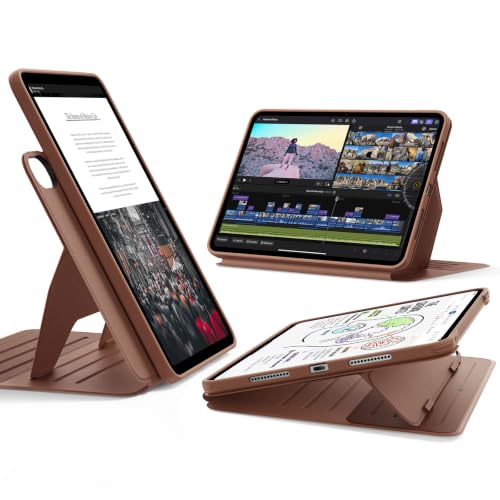 ESR für iPad Air 11 Zoll Hülle M4/M3/M2, iPad Air 5./4.Hülle, Braun