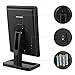Lighted Makeup Vanity Mirror with Removable 10x Magnification Mirror,20 LED lighting and TouchScreen,180 Degree Free Rotation Lighted Countertop Cosmetic Include AA Batteries (4 Pack)