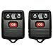 qualitykeylessplus 2 Replacement Remote for FCC ID: CWTWB1U331 Keyless Entry 3 Button Transmitter Free KEYTAG