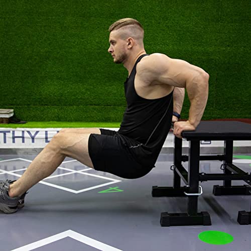 Power Guidance 5 in 1 Black Fitness Adjustable Plyo Box Jump Box