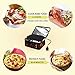 TrianglePatt Personal Portable Oven, Electric Slow Cooker for Food,Mini Oven for Meals Reheat,Food Warmer with Lunch Bag(110V)