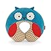 Skip Hop Zoo Little Kid and Toddler Travel Neck Rest, Soft Plush Velour, Multi Otis Owl