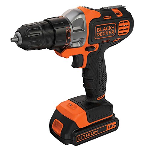 Black+Decker Akku-Multifunktionsgerät MT218KB – 18V Akkubohrer mit 2 Akkus – Geeignet zum Bohren, Sägen und Schleifen… – Bild 3