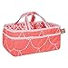 Trend Lab Shell Storage Caddy, Coral/White