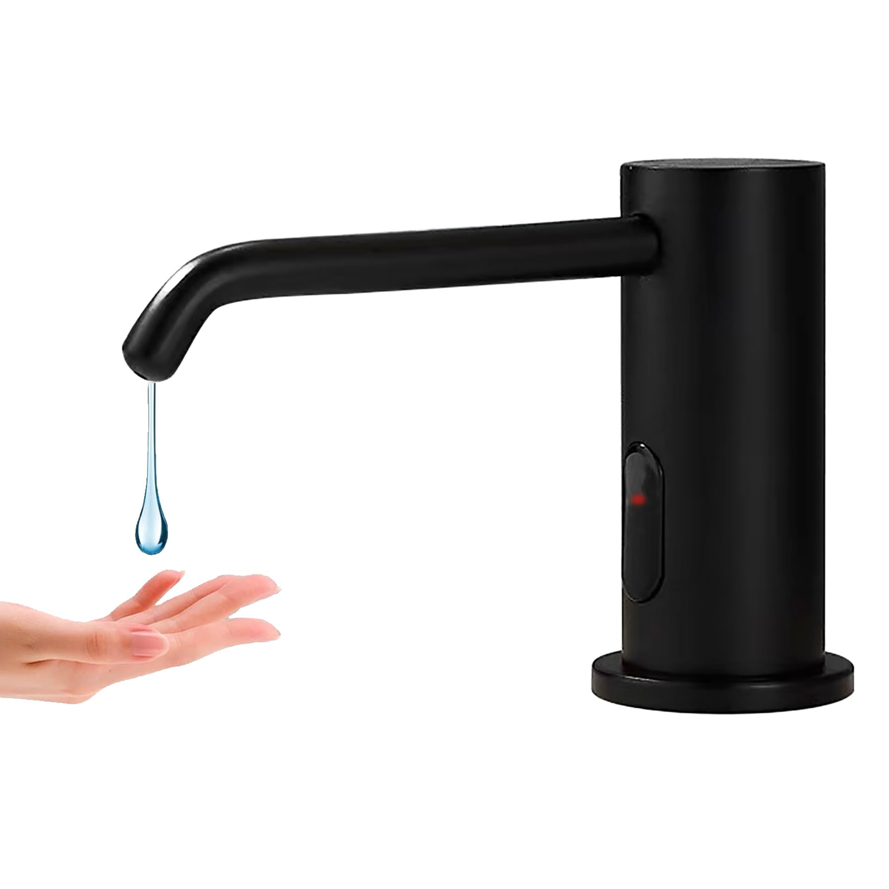 Photo 1 of Tesrin Automatic Liquid Soap Dispenser Touchless for Bathroom and Kitchen with 33.81oz/1000ml Upgraded Infrared Sensors Built in Sink Soap Dispenser for Smart Home