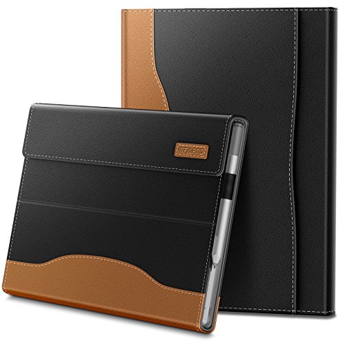 INFILAND Microsoft Surface Pro 7 Case Compatible with Microsoft Surface Pro 7/ Surface Pro 6/ Surface Pro 2017/ Surface Pro 4 12.3 inch Tablets, Black
