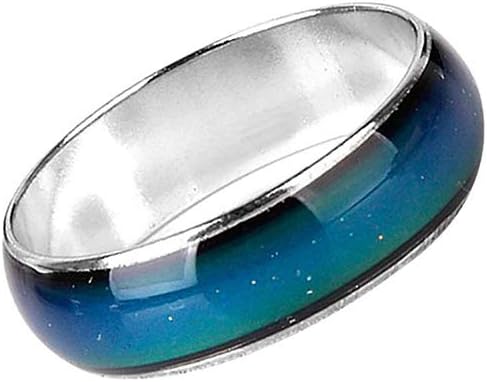 feel mood color changeable ring alloy US size 5
