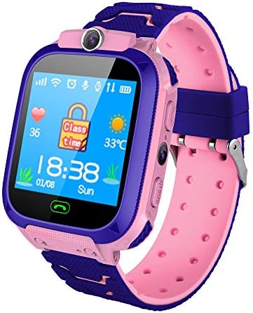 Ljnuanrg New Kids Smart Watch Wrist DS39 Positioning Anti-Lost Smart Children's Watch GPS Tracker for Boys Girls