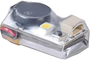 SPEEDY BEE SpeedyBee FPV Drone Buzzer, Alarm Beeper with Internal Battery Beacon LED 110dB Alarm for F405 F7 Flight Controller GPS Tracker FPV Drone Airplane