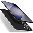 X-level for Samsung Galaxy S23 Case Slim Fit Soft TPU Super Thin [Guardian Series] S23 Phone Back Cover Light Protective Matte Finish Coating Cases-Black