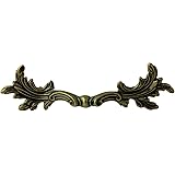 Antique Brass French Provincial Leaf Drawer Pull 2 1 2 Cabinet