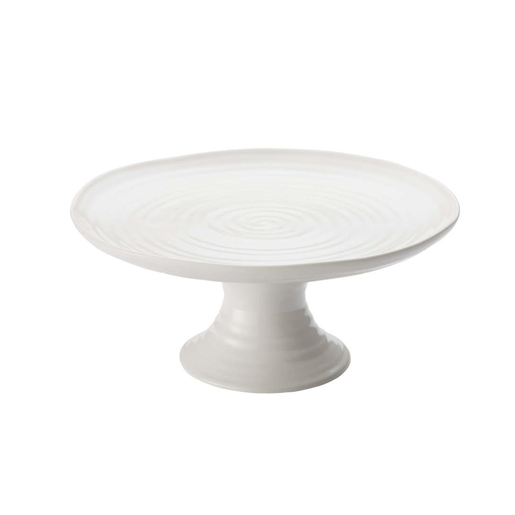 Photo 1 of Portmeirion Sophie Conran White Mini Cake Stand | 6.5 Inch Cupcake Stand for Dessert Display at Weddings and Birthday Parties | Made from Fine Porcelain