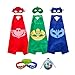 gerba Costumes Catboy Owlette Gekko Masks Capes Bracelets Neaclace For Kids