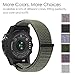 Fintie Band for Garmin Fenix 5X Plus/Tactix Charlie Watch, Nylon Sport Loop Replacement Strap Bands with Adjustable Hook‑and‑Loop Fastener for Garmin 3 HR/5X/Tactix Charlie Smartwatch, Cargo Khaki