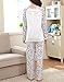 MyFav Big Girls Cute Cartoon Pajama Set Casual Comfy Loungewear Children Sleepwear Panda