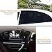 MMTX 2 Pack Car Window Baby Sun Shade UV Protect for Baby/Pet/Kids Anti-Mosquito Protect (Black 44.48