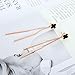 Fashion Long Tassel Lucky Clover Linear Stud Dangle Drop Earrings For Women
