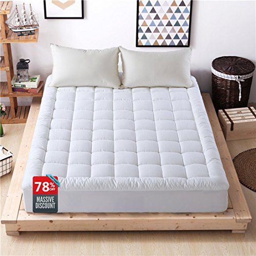Buy Mattress Pad Cover Down Alternative Mattress Topper Hotel Luxury
