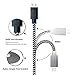 Micro USB Cable 6ft, Pofesun 10Pack 6FT Android Charger Cord Long Nylon Braided Sync and Fast Charging Cables Compatible Galaxy J8 J7/S7 S6 Edge/Note5, Sony, Motorola, HTC, LG Android Tablets and More