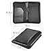 Bospa Padfolio Portfolio Folder/Multi function folder /Business Folder with Zippered Closure and Professional Leather 7 inch x 9.5 inch