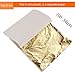 OPount 100 Sheets Imitation Gold Leaf 5.5 Inch for Art, Crafts Decoration, Gilding Crafting, Frames