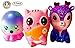 Squishies Slow Rising Toy 3 Pack - Kawaii Squishy Package of Cute Deer Cat Octopus | Soft and Cream Scented Stress Reliever for Kids