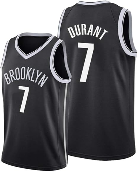 Amazon Co Jp 男子バスケットボール用ユニフォーム 男子バスケットボールウェアブルックリン ネッツケビン デュラント 7ジャージー 夏の半袖 Color B Size L ホーム キッチン