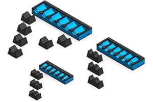3D Tool Trays MagAttach Socket Extension Organizers (3 Piece Set, Blue/Black)