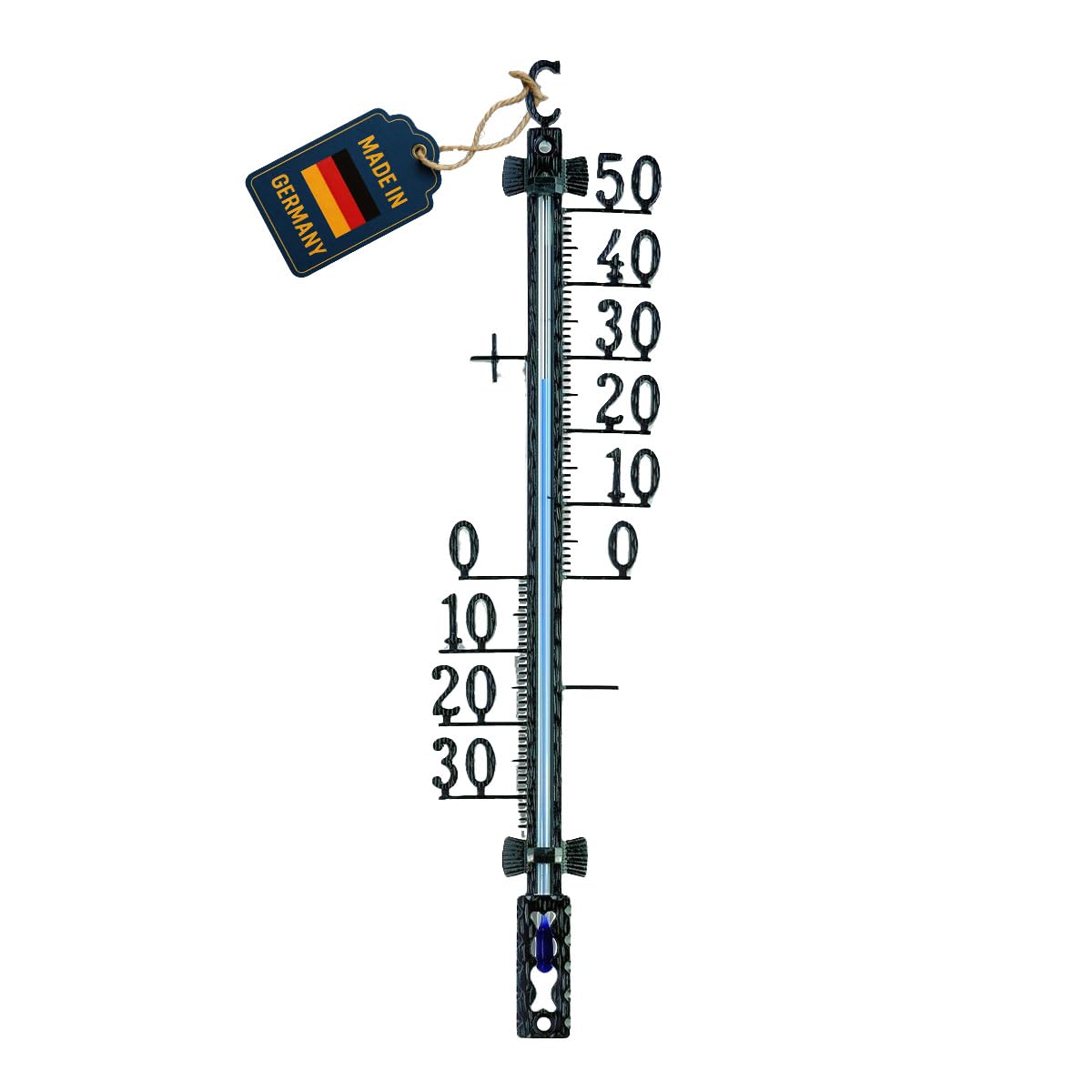 TFA 12.5000 165mm Outdoor Thermometer - Black