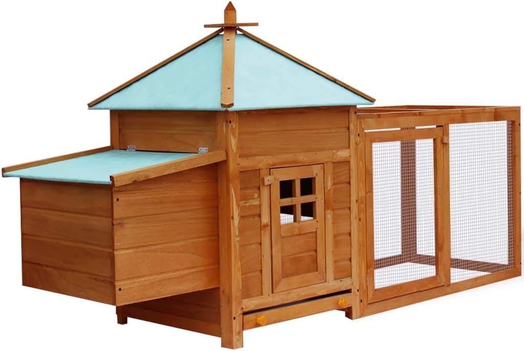 vidaXL Outdoor Chicken Coop Amazon.co.uk Kitchen & Home