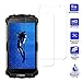 PULEN [2-Pack] Doogee S60 Screen Protector Tempered Glass Screen Protector For Doogee S60 Anti-Scratch Anti-Fingerprint Ultra Clear Doogee S60 Supershieldz-100%