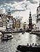 Notebook: Amsterdam Holland Netherlands Dutch Travel Blogger Rotterdam Nederland Windmill by Wild Pages Press