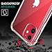 MoKo Compatible with iPhone 11 Case, Clear Reinforced Corners TPU Bumper + Anti-Scratch Transparent Hard Panel Cover Fit iPhone 11 6.1 inch 2019 - Crystal Clear