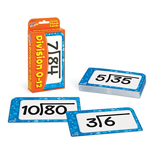 Division Pocket Flash Cards