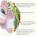 Bamboo Vinegar 2 In 1 Healing Herbal Foot Pads Infused with Vitamin C, Tourmaline and Plant Powders (14 Patches)