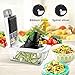 Mandoline Slicer Vegetable Chopper, Godmorn ALL IN 1 Professional Veggie Food Dicer Cutter Grater Julienne, Fruit Onion Potato Chopper Spiralizer, Egg Separator, Juicer, Preparing Salad