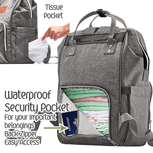 2 Baby+Diaper+Bag+Backpack+Multi+Function