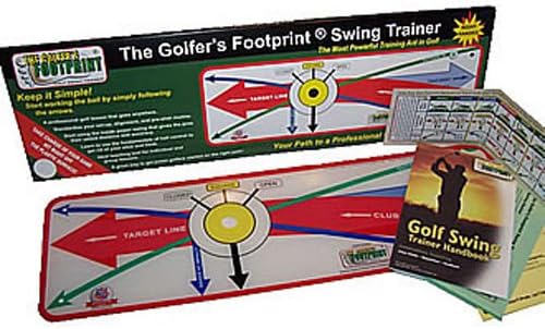 Golfer's Footprint Swing Trainer