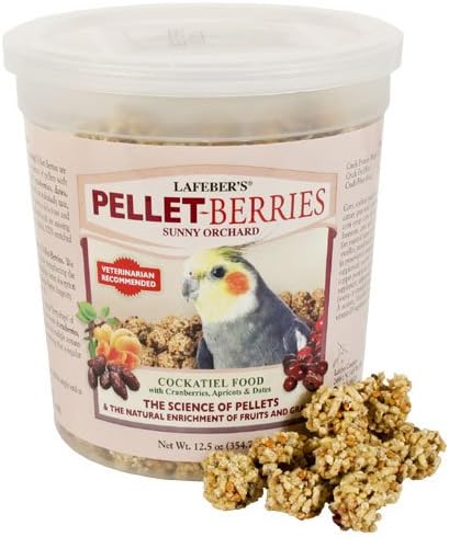 NB Pellet Berries Cockatiel 3 pk 12.5 oz