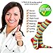 CPR Compression Socks for Women Men Nurses Compression Stockings for Woman Graduated Compression Sock 20 30 mmHg Knee High Nursing Travel Comfortable Compression Socks