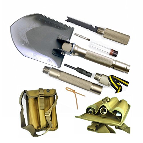 Bang ti super high strength military folding shovel (15…