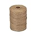 Vivifying 328 Feet Natural Jute Twine, 6Ply 2.32mm Thick Brown Twine for Garden, Gifts, Crafts, Plants, Bundling and Decoration (Brown)