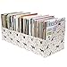 Evelots Magazine File Holder-Organizer-Full 4 Inch Wide-Dog Style-W/Labels-Set/6
