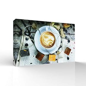 wall26 Canvas Wall Art Coffee Break Pictures Home...