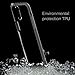iPhone X Case, KuGi Clear iPhone X Case, Ultra-Slim Soft Clear TPU Case Drop Protection & Shock Absorption for iPhone X Smartphone (Crystal Clear)