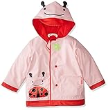 Skip Hop Zoo Little Kid and Toddler Hooded Rain Jacket, Small, Multi Livie Ladybug