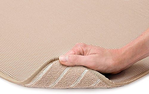 The Original Dish Drying Mat XL Microfiber, Absorbent, Machine Washable, Fast Drying (Cream)