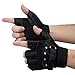 Coromose Men Soft Leather Driving Motorcycle Biker Fingerless Warm Gloves