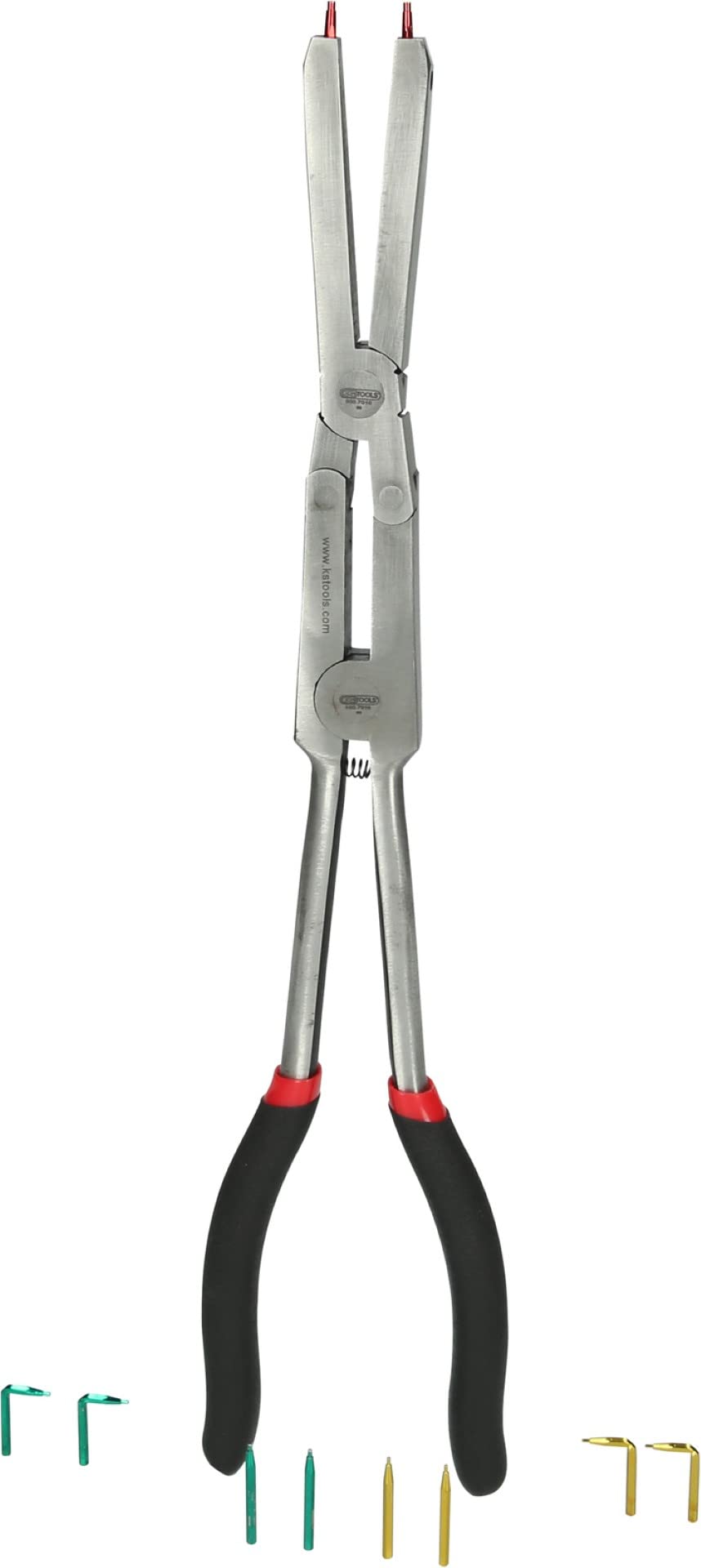 KS Tools KS 501 Tools 500.7015 Double Joint Locking Pliers for Internal Circlips